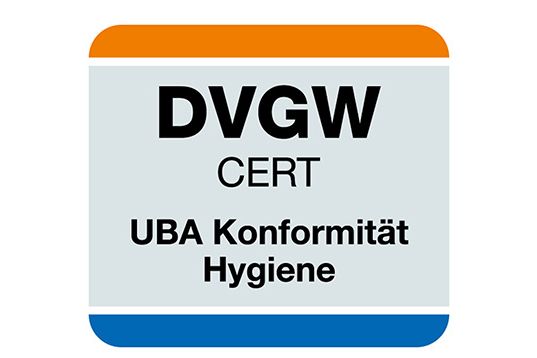 DVGW CERT GmbH: UBA / Hygiene-Konformität